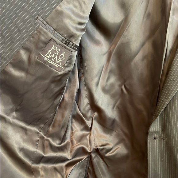 Jos. A. Bank Black Blazer Single-Breasted Notched Lapel - Picture 8 of 10